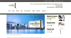 Desktop Screenshot of medfirsthomecare.com